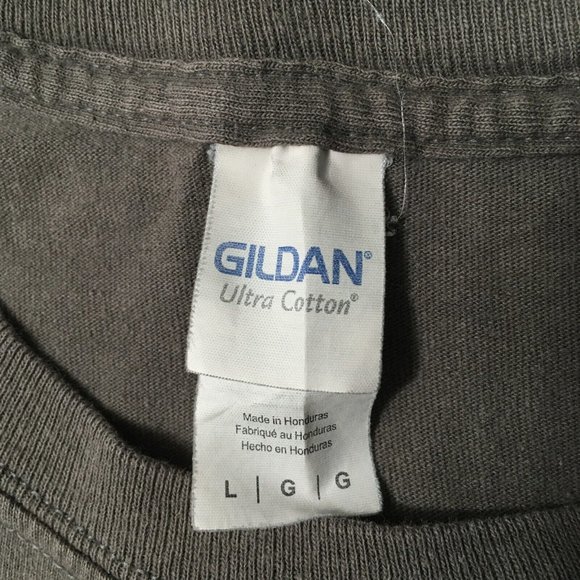 Matco Tools Shirt Mens LGGray Blue Long Sleeve Crew Casual Vintage Workwear Tee - Picture 2 of 9